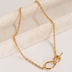 Maggie Gold Chain Necklace