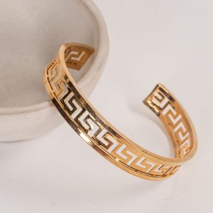 Phoebe Gold Cuff Bracelet