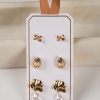 Reece Gold Earring Set