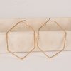 Heidi Hexagon Hoop Earrings