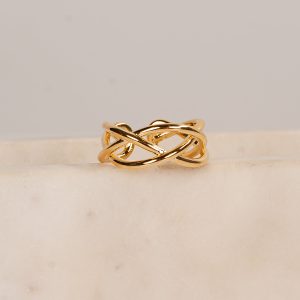 Helen Gold Triple Ring