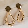 Andrea Gold Teardrop Earrings