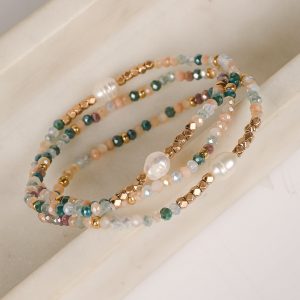 Jane Green Beaded Bracelet Set