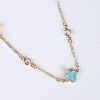 Gabby Quatrefoil Chain Necklace