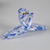 Sweet Credentials Navy Floral Claw Hair Clip